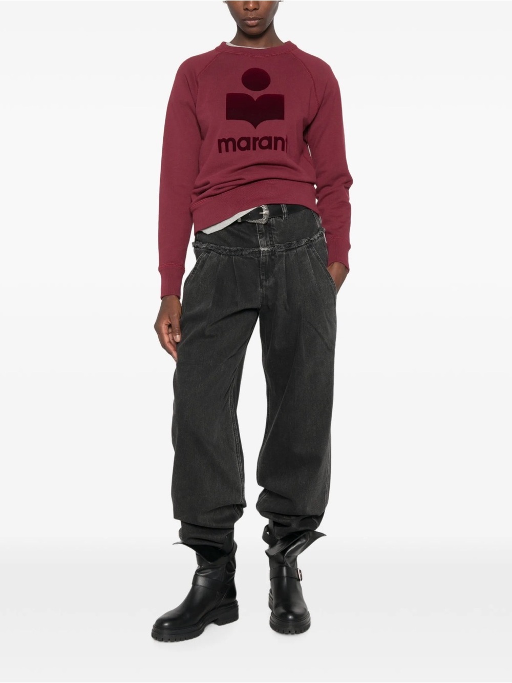 Isabel MARANT ÉTOILE
Milly logo-print sweatshirt